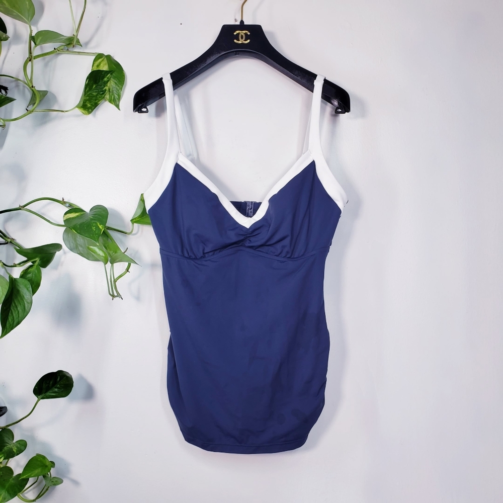 NWT SEAFOLLY Halter Singlet Tankini Swimsuit Top - Picture 3 of 13